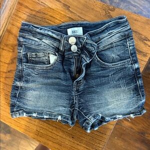 BKE Dark Wash Denim Shorts